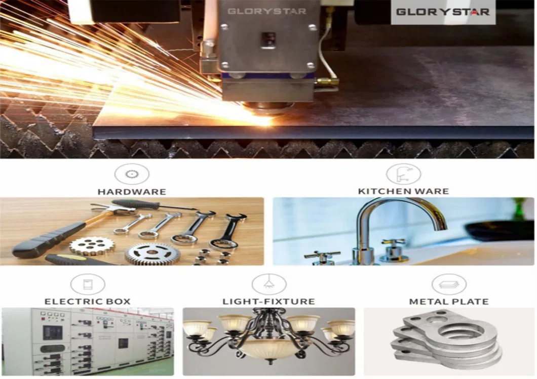 Metal Laser Cutting Machines All The Key Transmission Parts Is Originally Imported From Germany